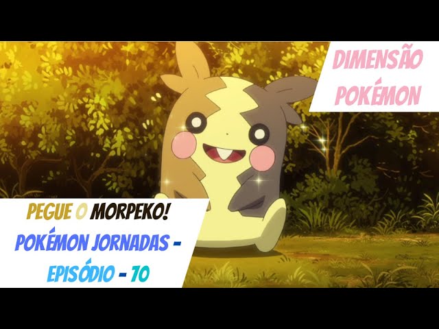 Pikachu e Morpeko  Pokémon Jornadas - Episódio 99 - (legendado) PT/BR 