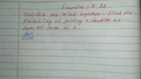 10 th Maths, Example- 8.28