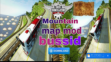 Extreme Mountain Map In Bus Simulator Indonesia- BUSSID v3.7.1 #bussidmod
