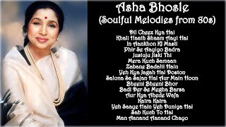Asha Bhosle || Soulful Melodies || 80s || Semi-Classical Mood || Ghazals