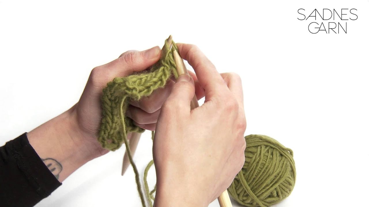 Sandnes Garn - Hvordan øke antall masker