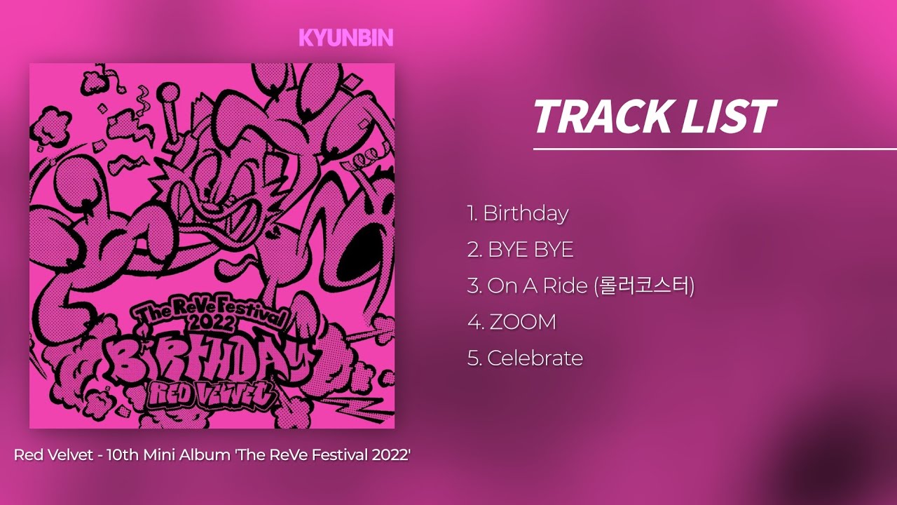 [Mini Album] Red Velvet (레드벨벳) - The ReVe Festival 2022 | Full Album Playlist