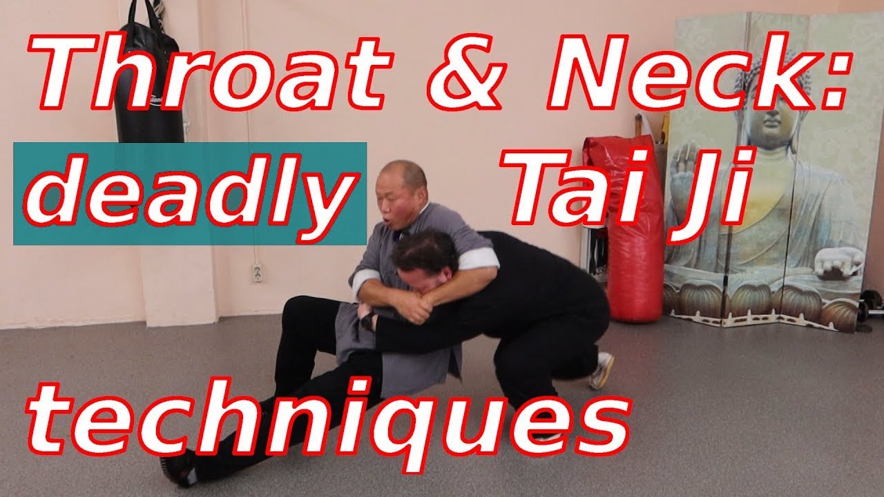 Tödliche Tai Ji Techniken am Hals - mit Cai Energie