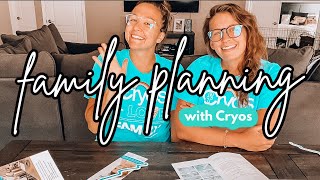 Family Planning with Cryos International! | Lesbian Couple | Lesbian Parenting | Two Moms