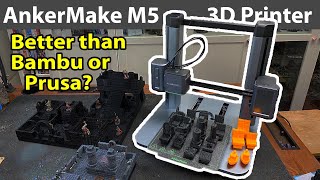 AnkerMake M5 3D Printer Unbox & Review: Better than Bambu or Prusa?