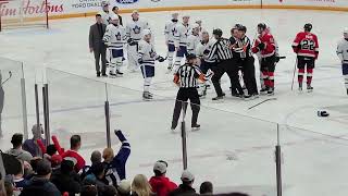 (Kyle Clifford EJECTED) Handshake fight after Toronto Marlies vs. Belleville Senators Playoff Series