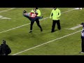 Stefon Diggs tackles fan on the field in Bills-Chiefs game (fan view)