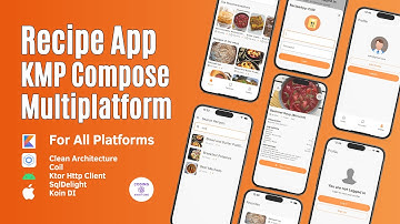 Compose Multiplatform Full Crash Course for beginners | Build a Clean Code Recipe App | CMP Tutorial