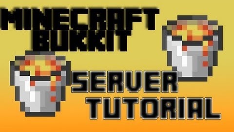 [1.6.2]How To Make A Minecraft Server: Craftbukkit Server! [Bukkit] [Super Easy!] (2013) (HD)