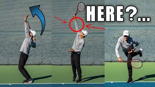 Where Does Most Of Your Serve Power REALLY Come From?