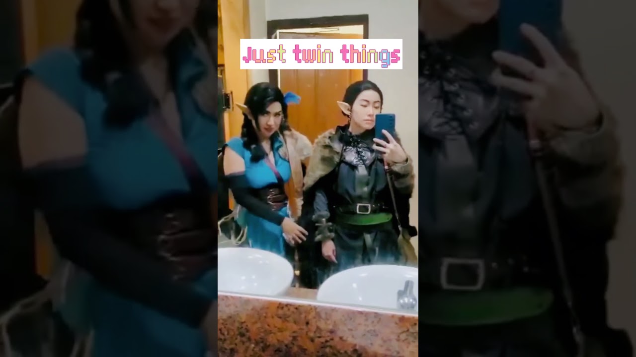 Critical Role - Just twin things 😌💖 #cosplay #criticalrole