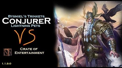 Did my Godkiller Conjurer survive 1.1.9 patch?! Pet Conjurer VS Crate of Entertainment [Grim Dawn]