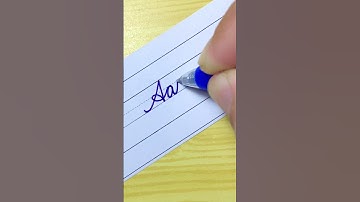 “Aarya” Name in Cursive writing | Handwriting | Calligraphy | Gel pen