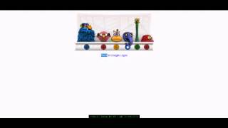 Google Doodle Puppets Singing Waka Waka by Shakira