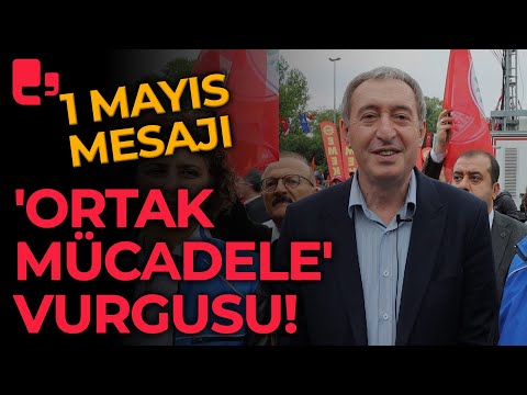 DEM Parti Eş Genel Başkanı Tuncer Bakırhan'dan 'ortak mücadele' vurgulu 1 Mayıs mesajı