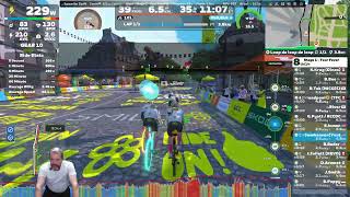 Zwift - Tour Fever - Stage 1 - Group Ride: Short - Loop de loop de loop - Route Badge