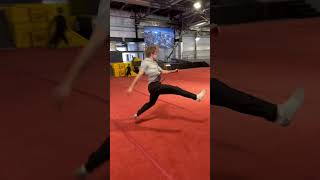First Double Sideflip! #shorts #parkour #flip