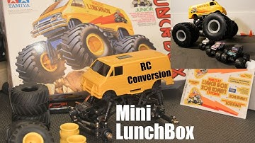 Tamiya Mini Lunch Box RC Conversion  #tamiya #rccar #tamiyamini4wd #scx24 #rccrawler #monstertruck