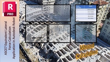 ASCE7 Equivalent Lateral Force Procedure in Autodesk Robot - Part 3: Manual Calculations