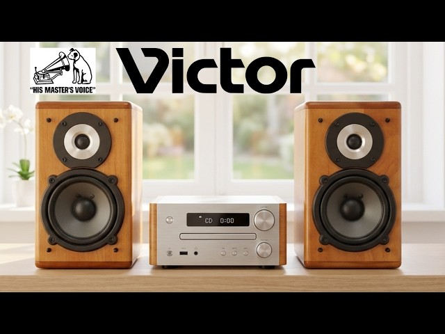 VICTOR SX-EX7s】綺麗なチェリー無垢材エンクロージャーのブック