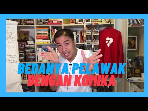 BEDANYA PELAWAK DENGAN KOMIKA