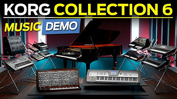 KORG COLLECTION 6 NU MET PS-3300, TRINITY & SGX-2 PIANO (GEEN VOLLEDIGE DEMO)