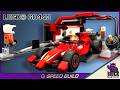 LEGO® City 60443 F1 Pit Stop &amp; Pit Crew with Ferrari Car Speed Build