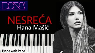 Hana Mašić - Nesreća // Dora Croatia 🇭🇷 | Piano Cover | Eurovision 2023