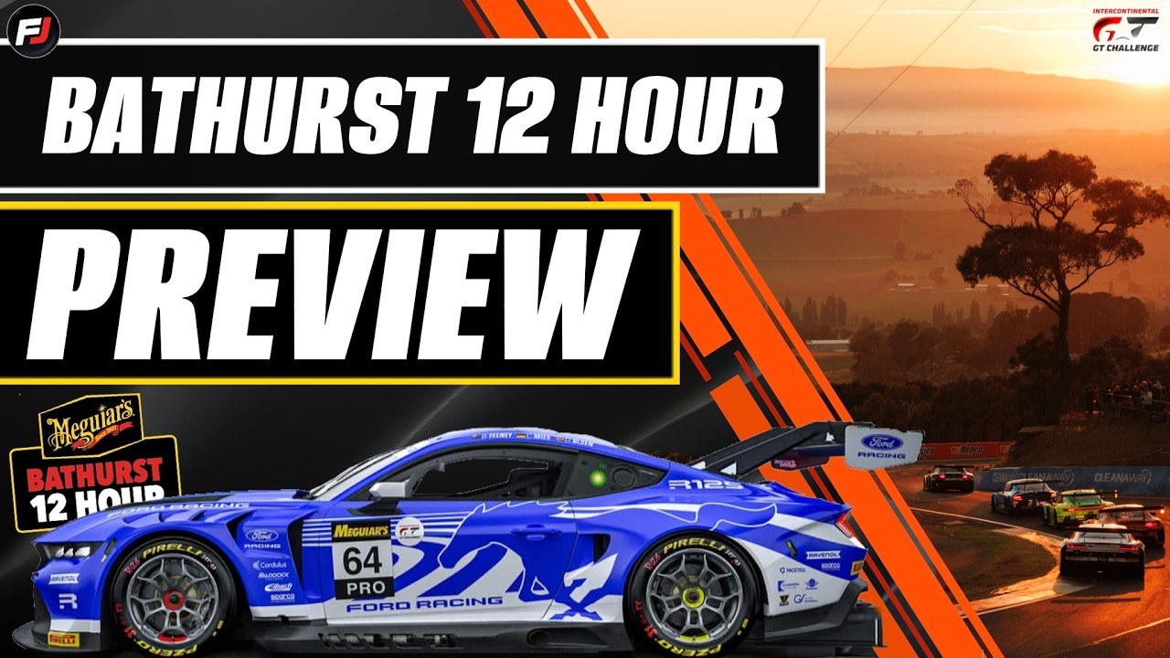 Анонс гонки Meguiar’s Bathurst 12 Hour 2026!