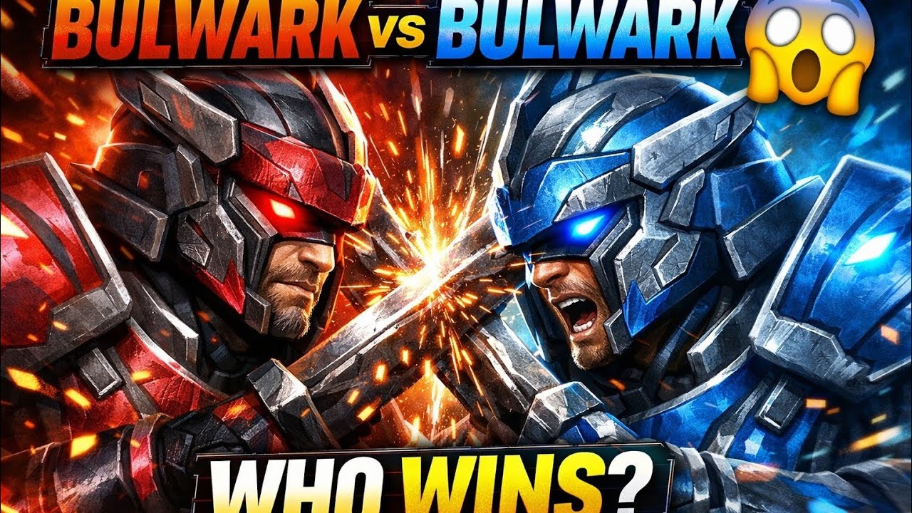 BULWARK vs BULWARK 😱 | Shadow Fight 4 Most INTENSE Fight!