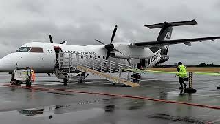 Flight Review - Air New Zealand DHC-8 300 Wellington (WLG) to Timaru (TIU) NZ8193 #flightreview Flight Review - Air New Zealand DHC-8 300 Wellington (WLG) to Timaru (TIU) NZ8193 #flightreview