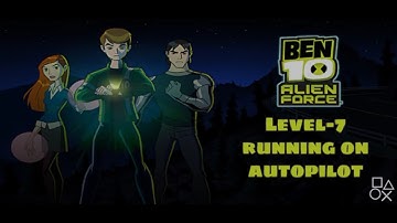 Ben 10 Alien Force Level-7 Running On Autopilot | Crazy Gameplay | PPSSPP
