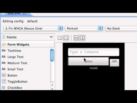 Android Application Development Tutorial   24   XML Padding and Setting Toggle to On