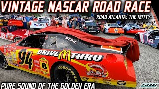 Classic NASCAR Stock Cars Take Road Atlanta: Racing Hard and Mistakes Were Made