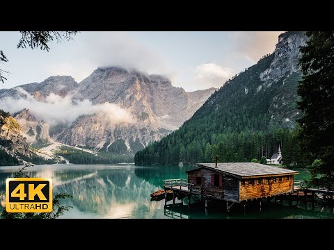 Rocky Mountains (4K UHD) Amazing Beautiful Nature Scenery - Travel Nature | 4K Planet Earth