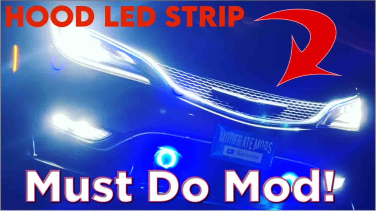 Car Led Hood Lights Car Hood Light Car Car LED Strip Bonnet Light