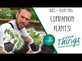 Kids + Gardening Step 2- Planting Veggies &amp; Companion Plants