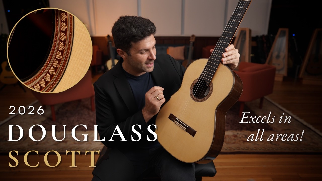 YouTubeでThe Finest Scott Yet? | Douglass Scott 2026 Spruce/Wenge Classical Guitarを視聴 YouTubeでThe Finest Scott Yet? | Douglass Scott 2026 Spruce/Wenge Classical Guitarを視聴