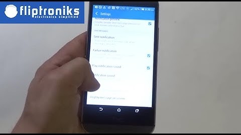 Htc One M8: Enable Vibration for Notifications - Fliptroniks.com