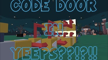 How to make a code door in Yeeps