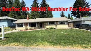 Mustsee Rambler Home In Seatac WA 98188  Priced To Sell!