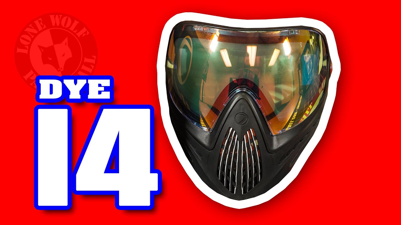Dye I4 Paintball Goggle | Most Underrated Mask? | Lone Wolf Paintball Michigan
