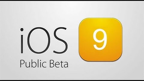 iOS 9 Public Beta for iPhone & iPad - How to get it - What