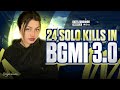 24 solo kills in bgmi 30faceme gaming  streamhighlights