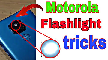 Motorola flashlight hidden setting / motorola flashlight tricks , flashlight problem