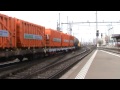 SBB Ae 6/6 &quot;11518 Flüelen&quot; mit Güterzug in Thun