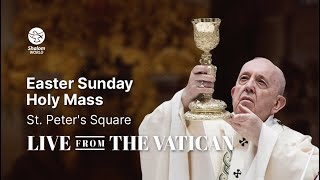 Easter Sunday Holy Mass | Easter Message & Urbi et Orbi Blessing | LIVE from the Vatican