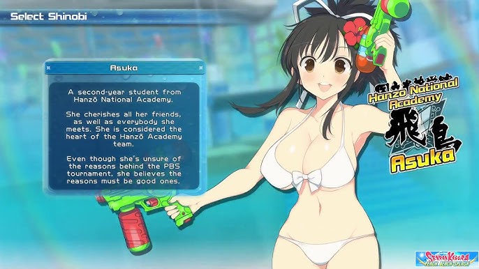 Senran Kagura: Peach Beach Splash - Meet the Contestants