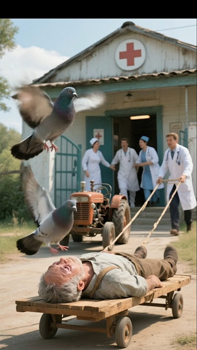 The Farmer Fainted in the Field.. But What This Pigeon Did Next Will Melt Your Heart 💔🕊️#farmer#ai