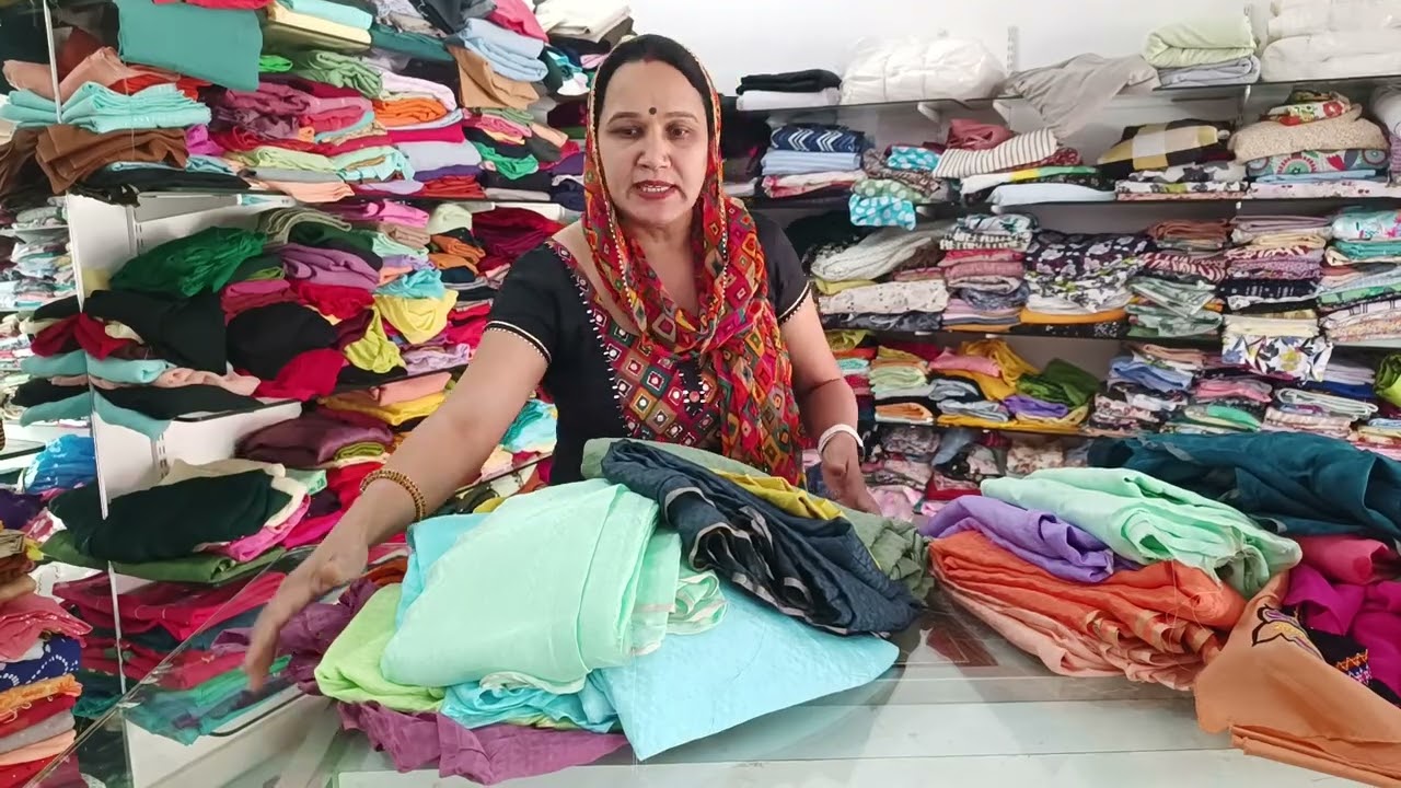 ⭐New variety🦋of beautiful🌿& latest fabric🔥🔥@Cantt Boutique●7015629950 #boutique #suits #handwork